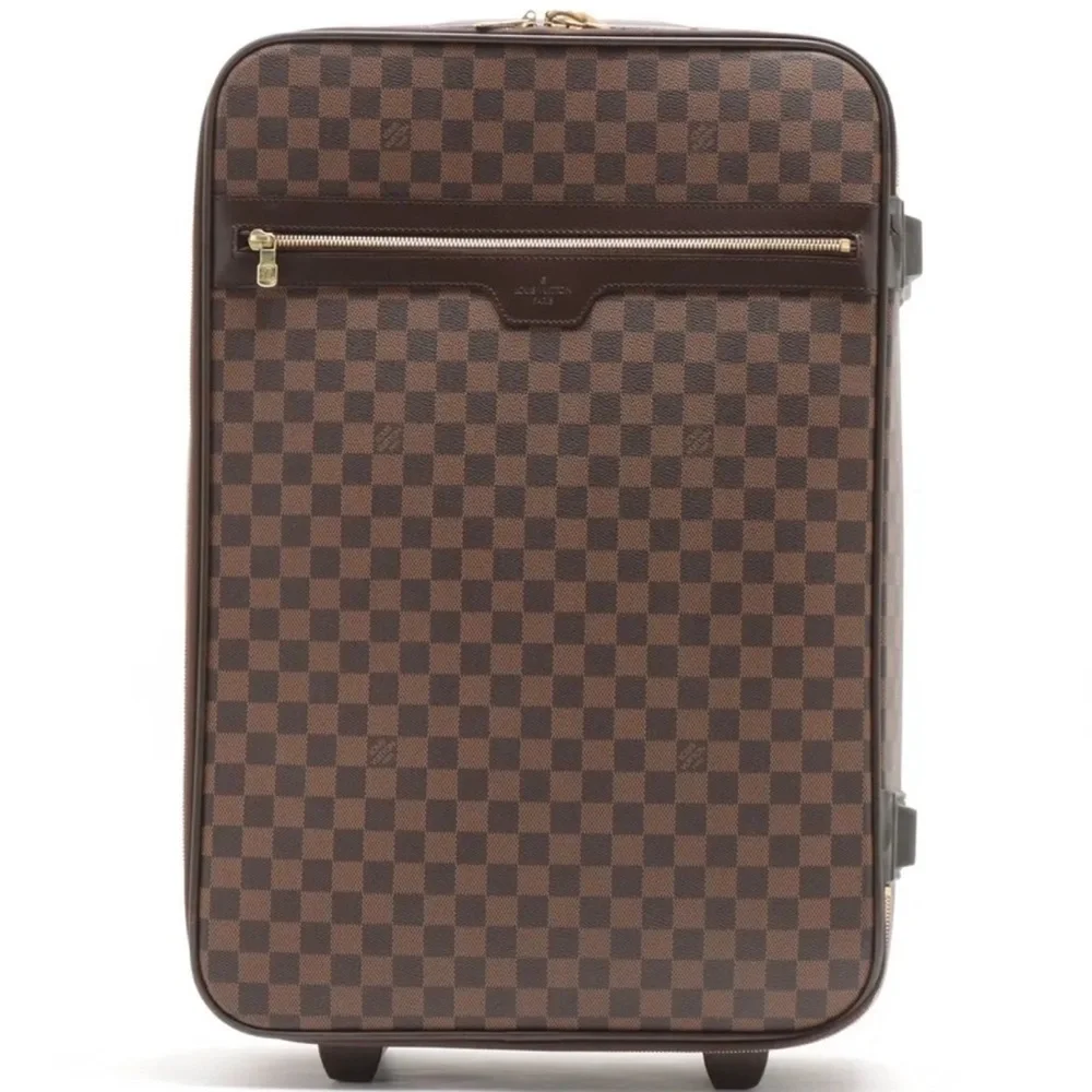 Louis Vuitton Damier Pegas 55 Roller Luggage - Carry On Size N23294 - Picture 1 of 14